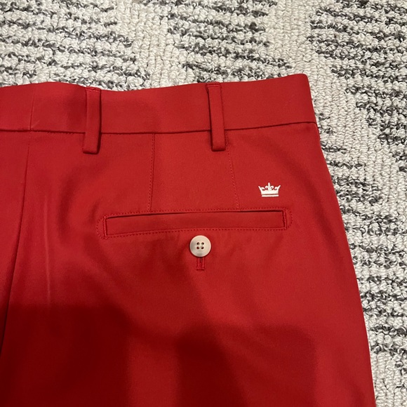 Peter Millar Crown Sport Coral Color Golf Outdoors Short - Picture 6 of 11